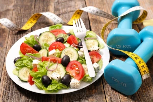 Example of good diet and exercise Milngavie