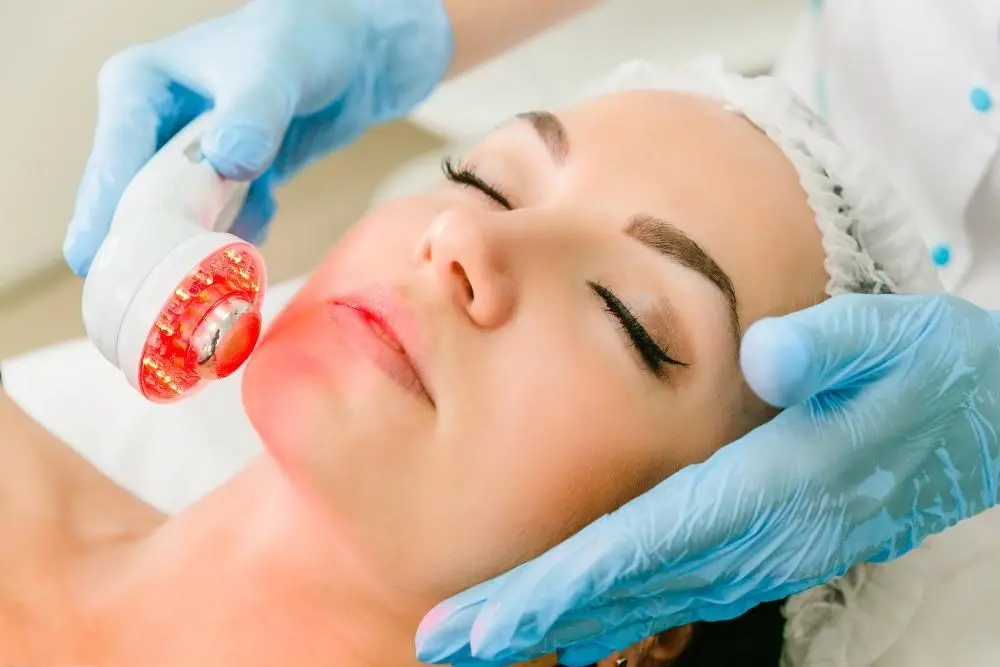 woman having non-surgical Morph8 treatment Milngavie
