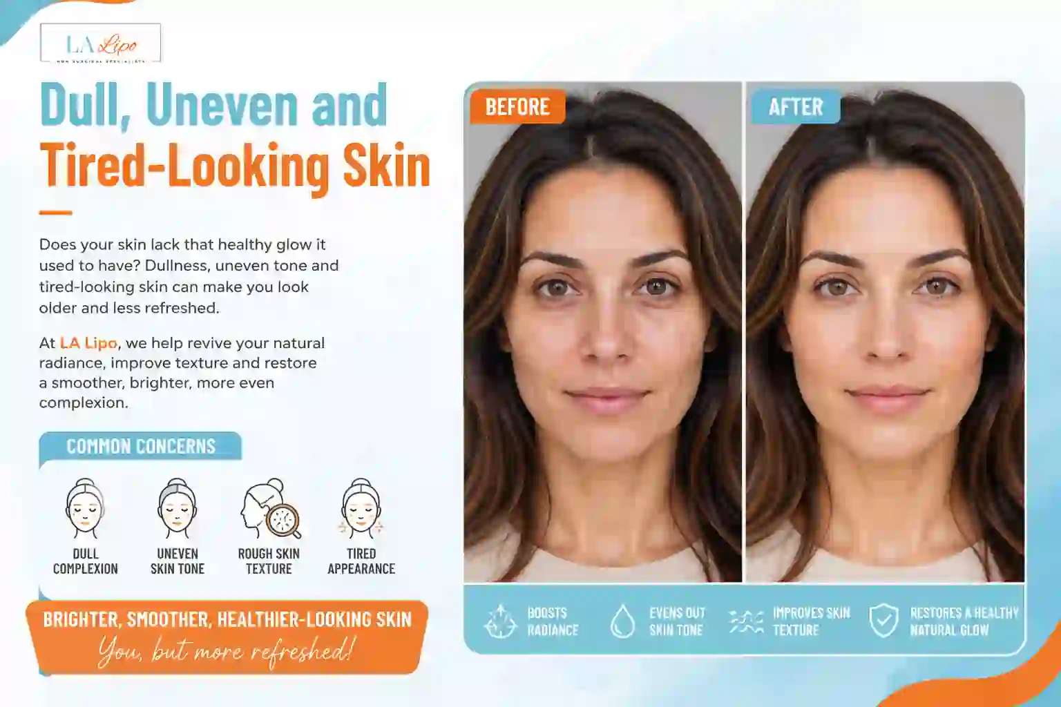 Sign #5: Dull, Uneven and Tired-Looking Skin Milngavie